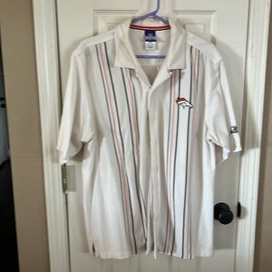 Reebok Denver Broncos Button Up.